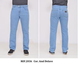 Calça Masculina Reto Jeans 100% Algodão Tradicional Malloy