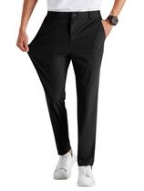 Calça Masculina Runcati Slim Fit com Cós Elástico Preta Calça Masculina Runcati Slim Fit com Cós Elástico Preta