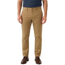 Calça Masculina Sarja Esporte Fino Cor Caqui Bolso Faca