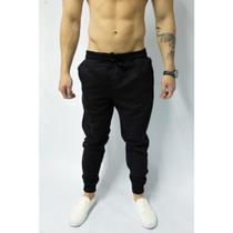 Calça masculina sarja geogger