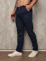 Calça Masculina Sarja Premium Esporte Fino Bolso Faca