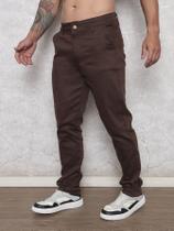 Calça Masculina Sarja Premium Esporte Fino Bolso Faca