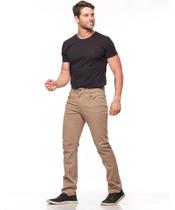 Calça Masculina Sarja Tradicional 38 ao 48 Fact Jeans 5693