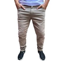 Calça masculina Skinny em sarja masculina com lycra slim fit tradicional lancamento 2023 Calça masculina Skinny em sarja masculina com lycra slim fit tradicional lancamento 2023