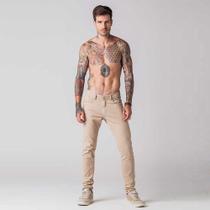 Calça Masculina Skinny Sarja Rock e Soda