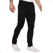 Calça Masculina Slim Chino Alfaiataria Com Bolso Embutido