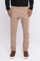 Calça masculina slim cotelê bege Calça masculina slim cotelê bege