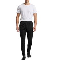 Calça Masculina Slim em Neoprene Premium Conforto com Elastano e Bolsos Embutidos - G
