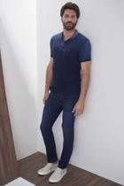 Calça masculina slim média Calça masculina slim média