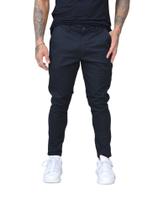 Calça Masculina Sport Fino Preta Bolso Faca - HOT BOYS