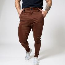 Calça Masculina Sport Fino Social Tecido Bengaline Acetinada