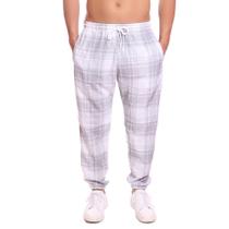 Calça Masculina Tactel Casual Esportiva Xadrez 3 Bolsos