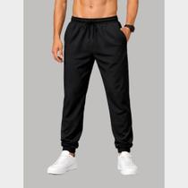 Calça Masculina Tactel Esportiva com Bolsos Leve, Confortável