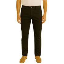 Calça Masculina Vih Triny Preta Slim Fit em Sarja com Elastano Conforto e Estilo Casual