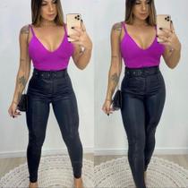 Calça material sintético Tam 40/42 .