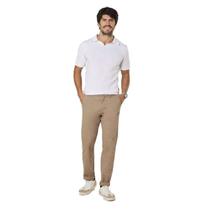 Calça Max Denim Casual Fit Masculino - Marrom