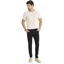 Calça Max Denim Slim Fit Masculino - Preto