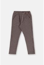 Calça Menina Jacquard Pied-Poule Up Baby
