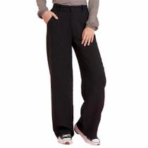 Calça Meninas Alfaiataria Viscose Wide Leg Preta Gloove Tamanho:12 anos Calça Meninas Alfaiataria Viscose Wide Leg Preta Gloove Tamanho:12 anos