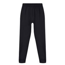 Calça Menino Alakazoo em Moletom Felpado na cor Preta Tamanho:3 Calça Menino Alakazoo em Moletom Felpado na cor Preta Tamanho:3