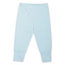 Calça Mijão Bebê Menino Azul Claro Algodão Mini &amp Co