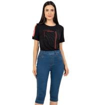 Calça miravest capri feminino ref: mir250568 Calça miravest capri feminino ref: mir250568