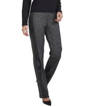 Calça miravest cirrê reta feminino ref: mir252490