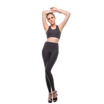 Calça Modeladora Compressiva Legging Infra Emana 252 - Rigel Tamanho:MCor:PRETO