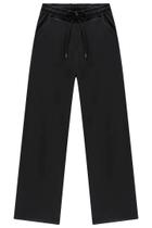 Calça Moderna em Tecido Sintético 64156