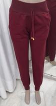 Calça moletinho flanelada feminina Calça moletinho flanelada feminina