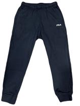 Calça Moletinho Infantil Fila Smile Masculina - Preta