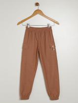 Calça Moletinho Infantil Para Menino - MARROM Calça Moletinho Infantil Para Menino - MARROM