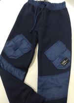 Calça Moletinho Juvenil Menino C/ Bolsos Lessa Kids Ref 8345 Calça Moletinho Juvenil Menino C/ Bolsos Lessa Kids Ref 8345