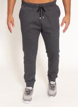 Calça Moletom Aleatory Básica Chumbo Calça Moletom Aleatory Básica Chumbo