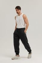 Calça Moletom Balão Preta Tamanho:G