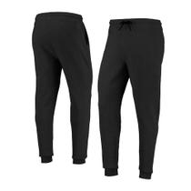 Calça Moletom Básica Com Bolsos Amanda Block Ajuste Cintura