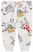 Calca Moletom Bebe Carters Estampada Fofinho Flanelado Quent Cinza - 12m 12m Calca Moletom Bebe Carters Estampada Fofinho Flanelado Quent Cinza - 12m 12m