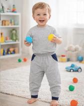 Calça Moletom Bebê Infantil Menino Peluciada Inverno Jogger com Bolso Punho Algodão Confortável Tam P ao 8 Tamanho:3Cor Calça Moletom Bebê Infantil Menino Peluciada Inverno Jogger com Bolso Punho Algodão Confortável Tam P ao 8 Tamanho:3Cor