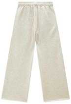 Calça Moletom Branca Menina Vic Vicky