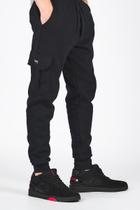 Calça Moletom Cargo Masculina Peluciada Grossa Calça Moletom Cargo Masculina Peluciada Grossa