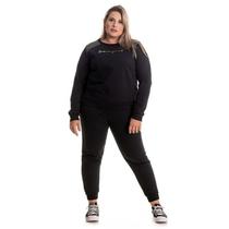 Calca Moletom Cereja Rosa 85169