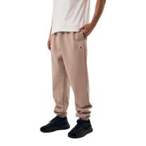 Calça Moletom Champion Com Elastico Masculino Caqui