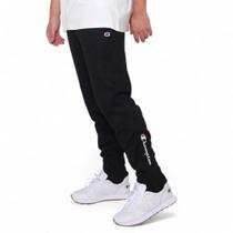 Calca Moletom Champion Logo Script - masculino - preto