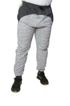 Calça Moletom Cinza com detalhe em Grafite Calça Moletom Cinza com detalhe em Grafite