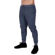 Calça Moletom Com Bolso Masculino Jogger Slim Adulto Skinny Confortável