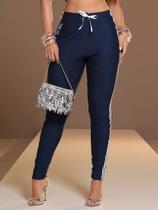 Calça Moletom Com Lateral Personalizada Pit Bull Jeans 86340 Calça Moletom Com Lateral Personalizada Pit Bull Jeans 86340