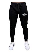 Calça Moletom Equillybrio Casual Básico Algodão Com Bolsos