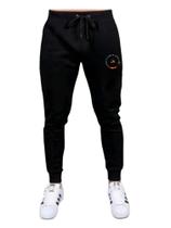 Calça Moletom Equillybrio Circulo Casual Básico Algodão Com Bolsos