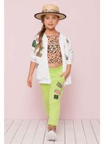 Calça Moletom Etiquetas Pituchinhus