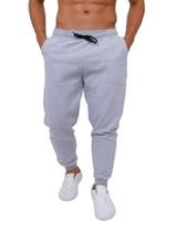 Calça Moletom Felpado Masculino Cinza